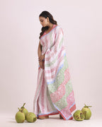 Varnika Block Printed Saree
