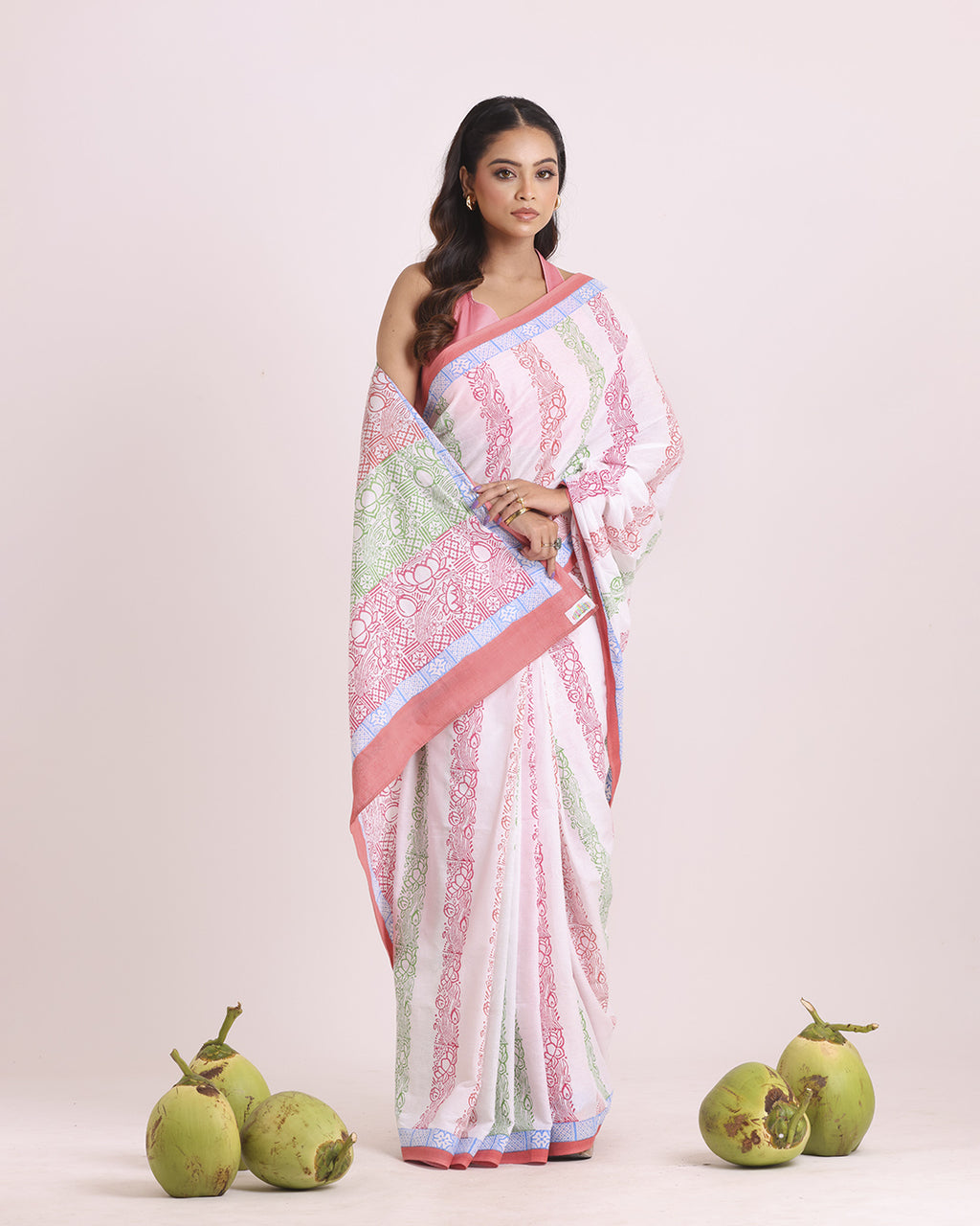 Varnika Block Printed Saree