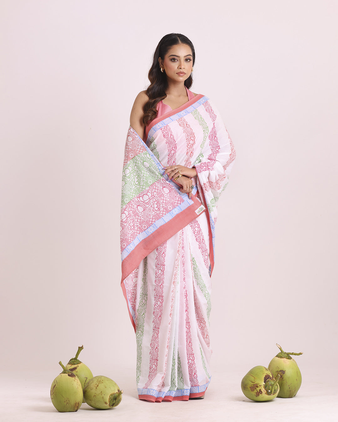 Varnika Block Printed Saree