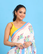 Phoolrekha Block Printed Saree