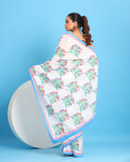 Phoolrekha Block Printed Saree