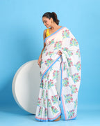 Phoolrekha Block Printed Saree