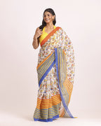 Rangrez Block Printed Saree