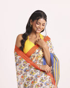 Rangrez Block Printed Saree
