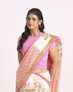 Vasantika Block Printed Saree