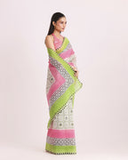 Rangmohini Block Printed Saree