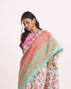 Gajrang Block Printed Saree