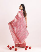 Rangrekha Block Printed Saree