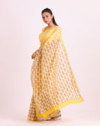 Aabha Block Printed Saree