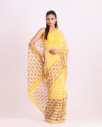 Aabha Block Printed Saree