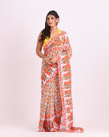 Kusum Block Printed Saree