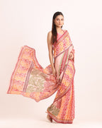 Anuraga Block Printed Saree