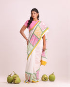 Kusum Vani Block Printed Saree