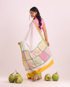 Kusum Vani Block Printed Saree