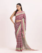 Kashvi Block Printed Saree
