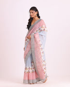 Gajraaga Block Printed Saree