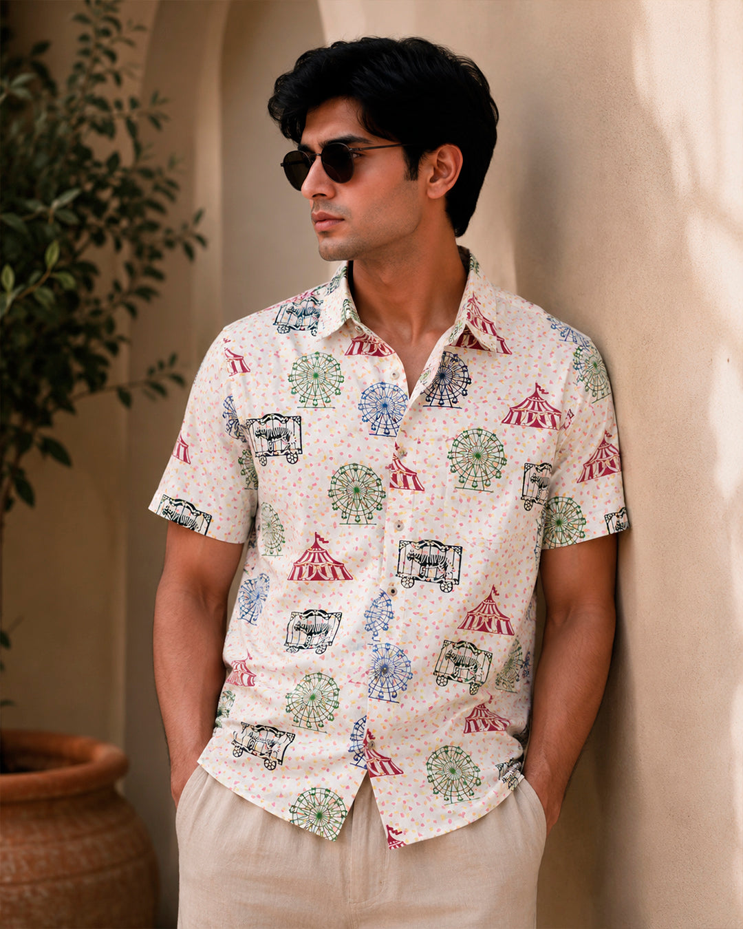 A Fair Block Printed Shirt