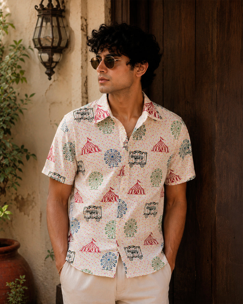 A Fair Block Printed Shirt