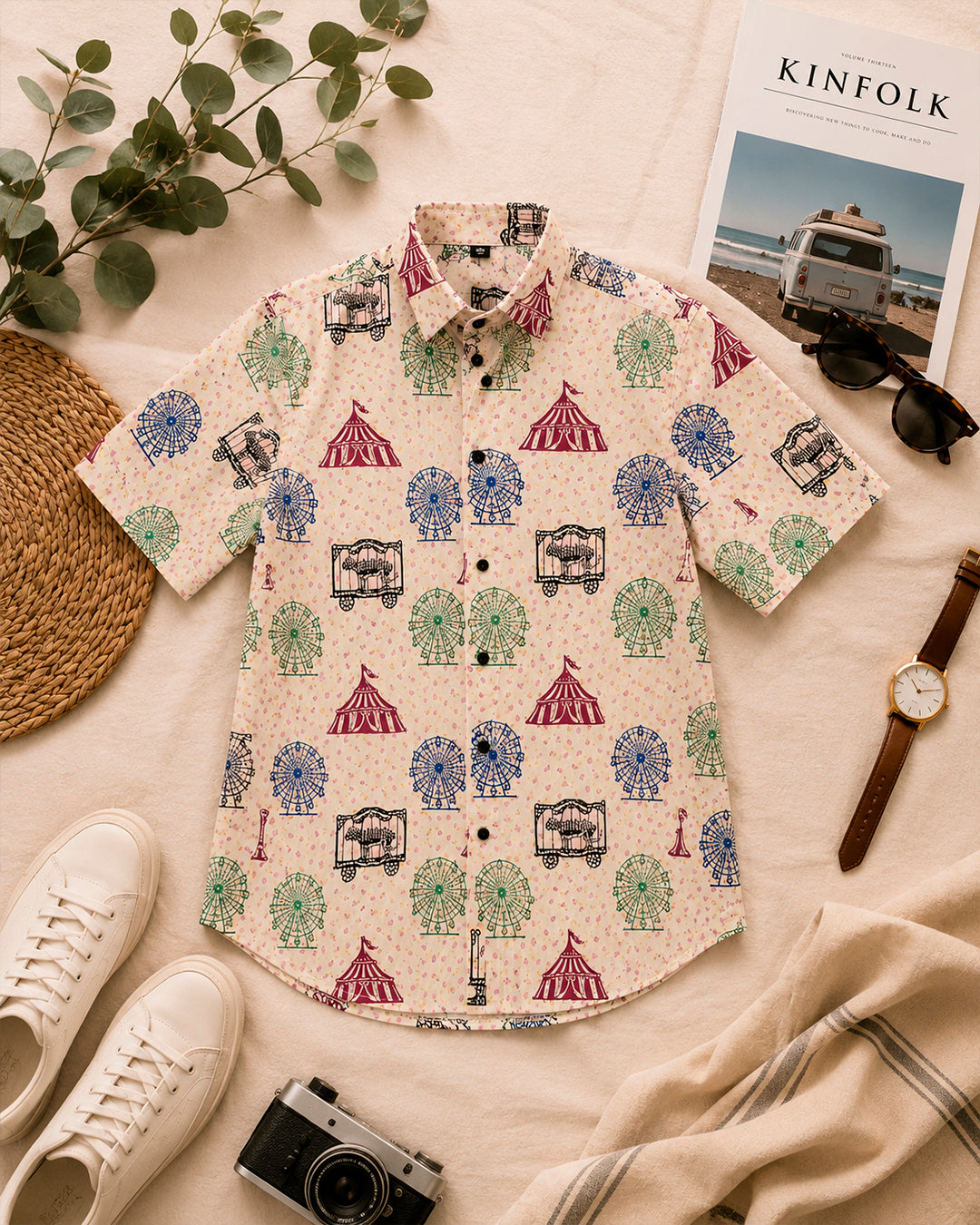 A Fair Block Printed Shirt