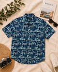 Blue Hut Printed Shirt