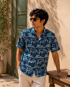 Blue Hut Printed Shirt