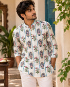 Gulab Buti Printed Kurta