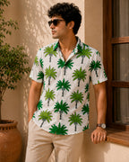 Green Coconut Tree Shirt