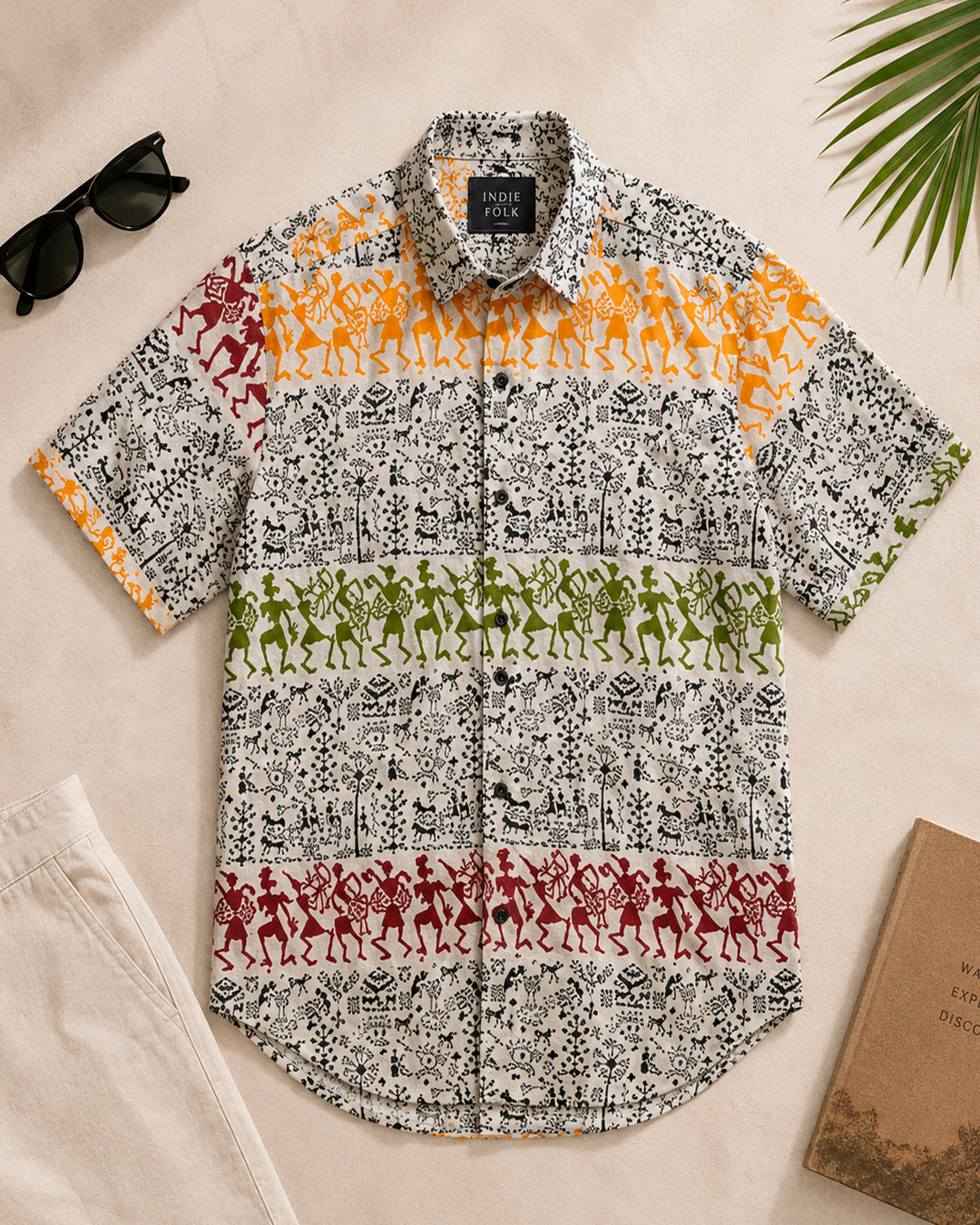 Warli Folk Art Printed Shirt