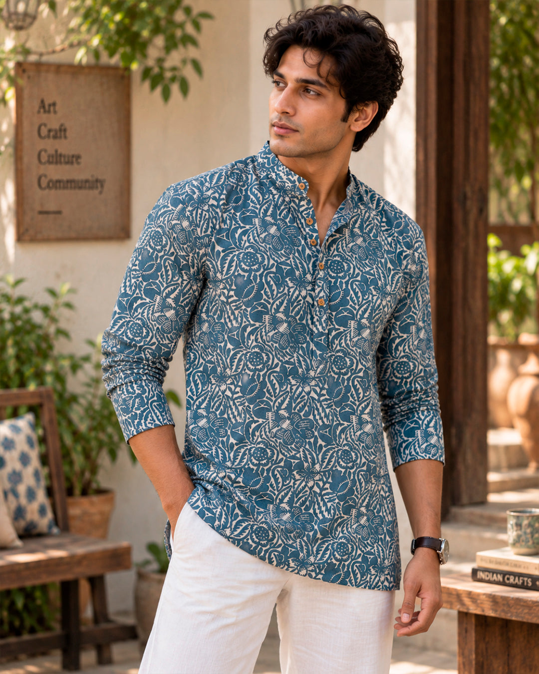 Kunj Printed Kurta