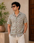 Floral Kalamkari Printed Shirt