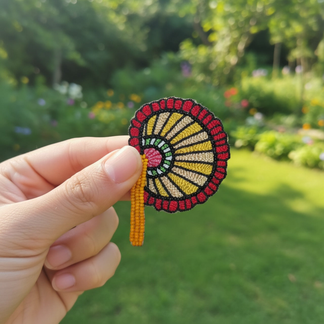 Haat Pakha Brooch