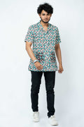 Abstract Hand Block Print Summer Shirts