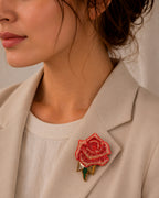 Rose Brooch