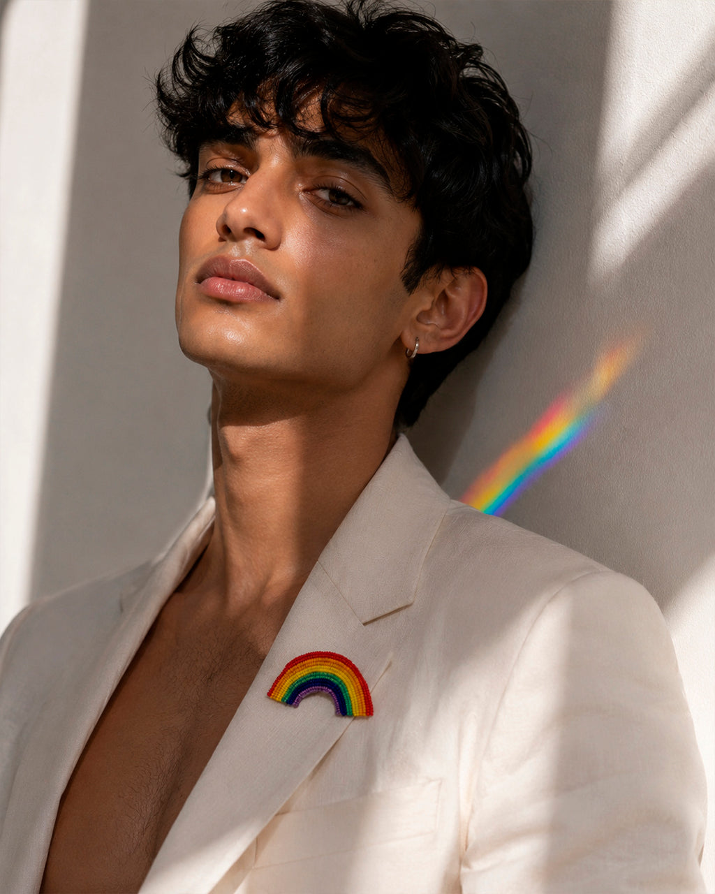 Pride Rainbow Brooch