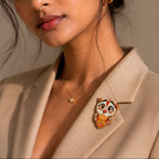Owlet Brooch