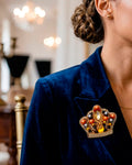 Crown Brooch