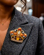 Crown Brooch