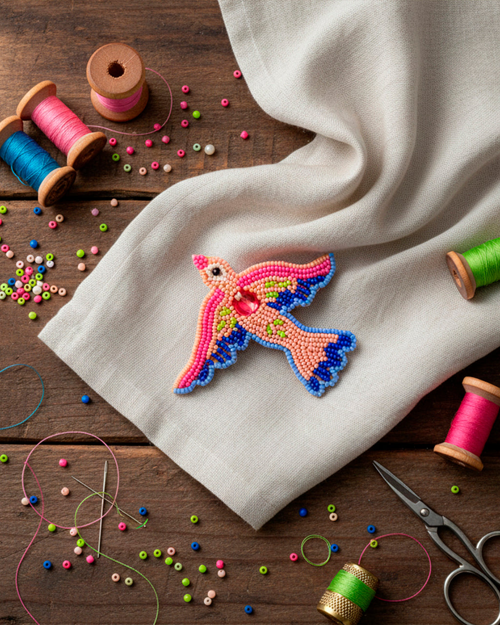 Birdie Brooch