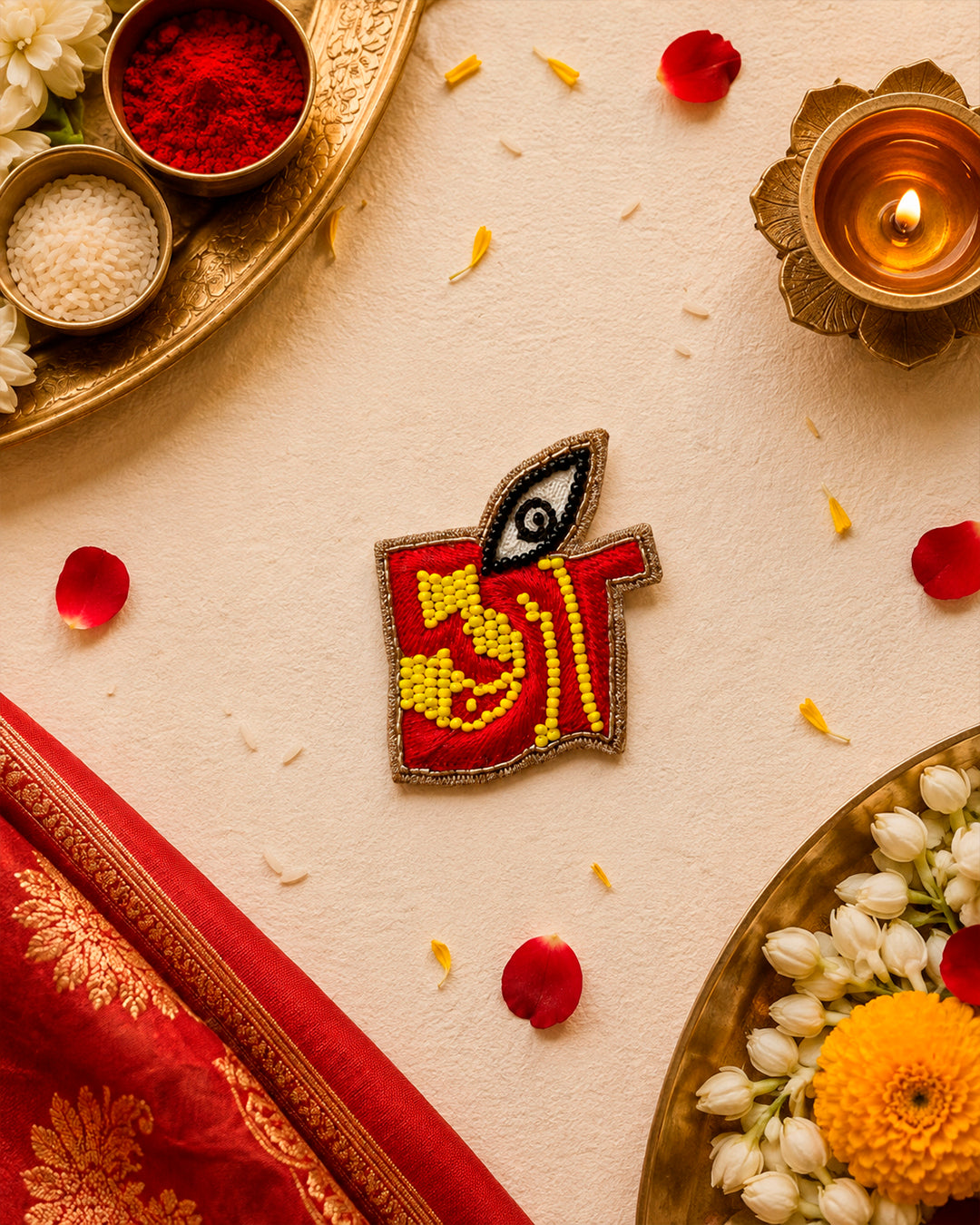 Durga Eye Brooch