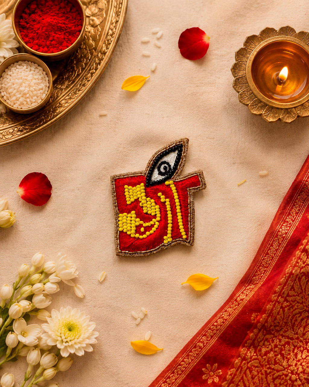 Durga Eye Brooch