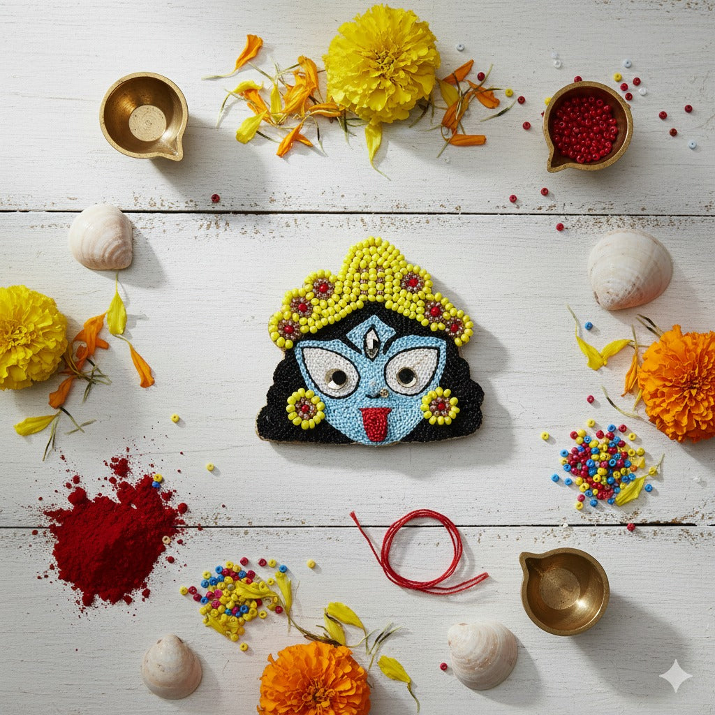 Dakshina Kali Brooch Pin