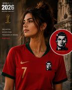 Cristiano Ronaldo Brooch