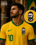 Jr. Neymar Brooch
