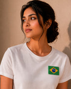 Brazil Flag Brooch
