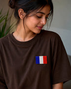 France Flag Brooch