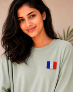 France Flag Brooch