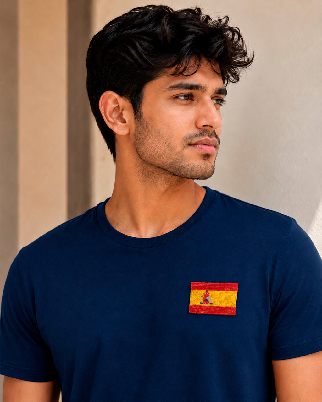 Spain Flag Brooch