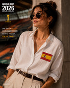 Spain Flag Brooch