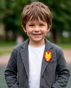 Iron Man Brooch