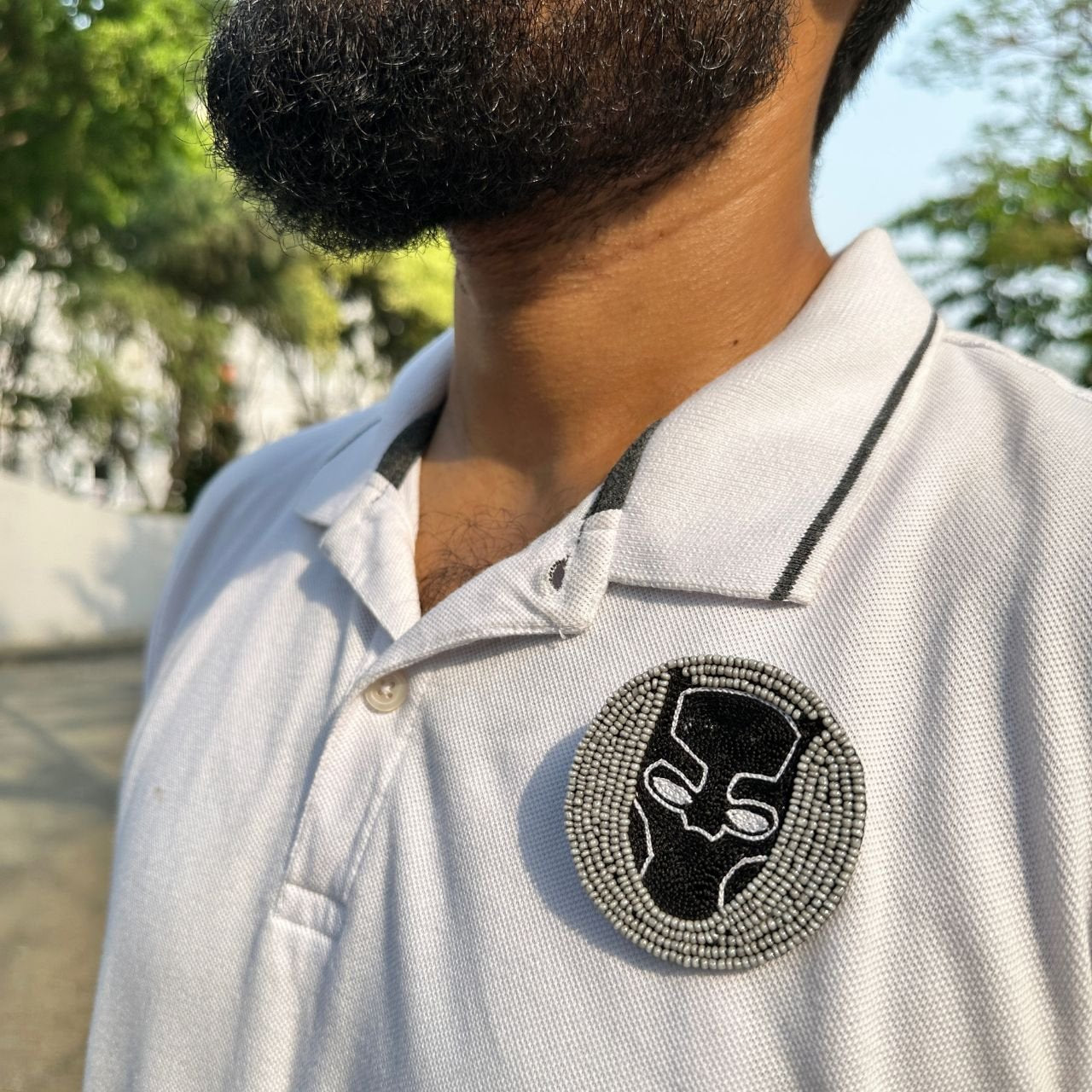 Black Panther Brooch